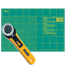 Rotary Cutters, Mats & Ruler