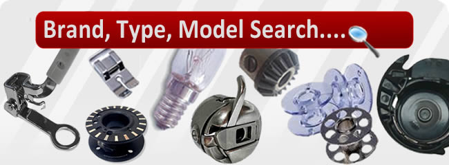 Find parts for your sewing machine by its model number