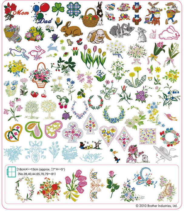Brother embroidery designs deals
