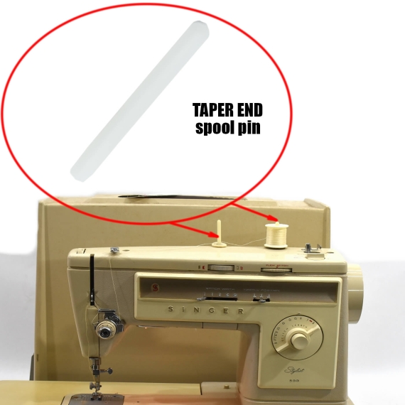 Plastic Press-In Spool Pin Kit For Singer Sewing Machines – Replacement Part