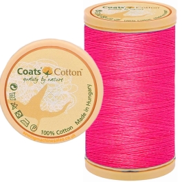Coats Cotton Thread shade Cerise 5842 for quilting and sewing at