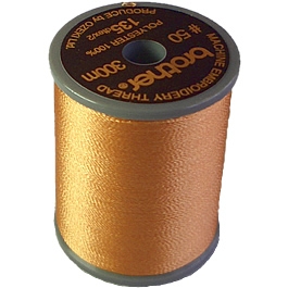 Machine embroidery thread by Brother gives superior satin finish in ...