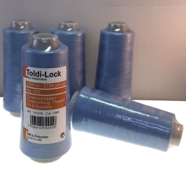 Toldi-Lock Overlock Thread 2500m Light Blue Col. 6380