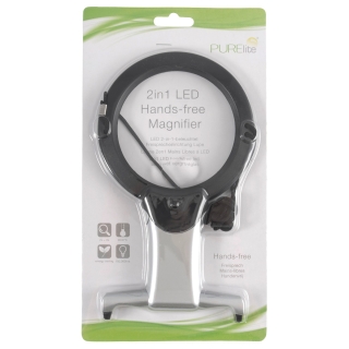 Hands Free Purelite Magnifier With Led Light