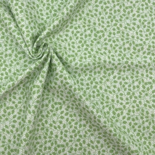 Aloe in light green from Linzee McCray for Moda Fabrics, as part of the 30s playtime collection