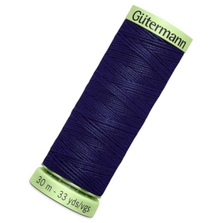 Gutermann Top Stitch Thread (310) 30m Navy Blue