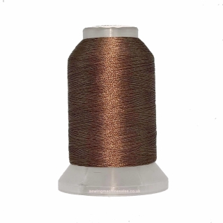 Golden brown 500m embroidery thread