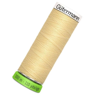 Gutermann rPET Sew All Thread 100m Yellow (325)