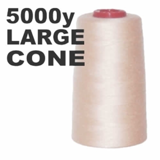 Single 5000 yds overlock thread cone