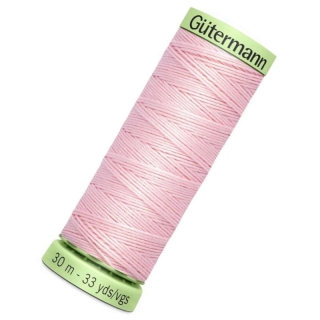 Gutermann Top Stitch Thread (659) 30m Pigtail Pink