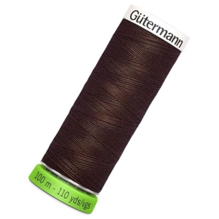 Gutermann rPET Sew All Thread 100m Brunette (694)