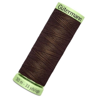 Gutermann Top Stitch Thread (694) 30m Brunette