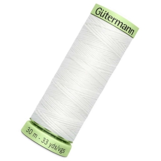 Gutermann Top Stitch Thread (800) 30m White