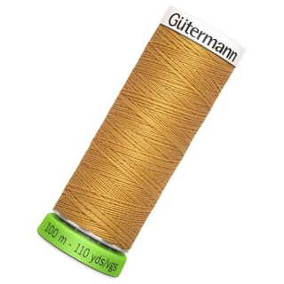 Gutermann rPET Sew All Thread 100m Jeans Gold (968)