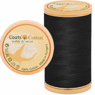 Coats Cotton Thread 9750 Black