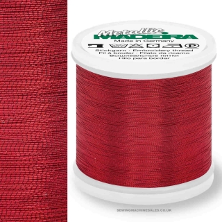 Madeira Metallic Thread 200m 315 Ruby