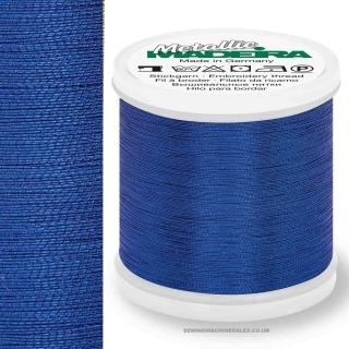 Madeira Metallic Thread 200m 338 Cobalt