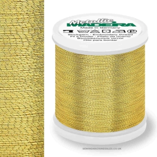 Madeira Metallic Thread 200m Gold 4