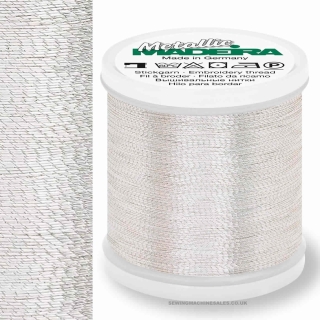 Madeira Metallic Thread 200m Silver