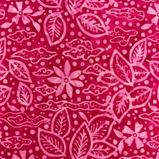 Artisan Bali Pink Batik Cotton Fabric