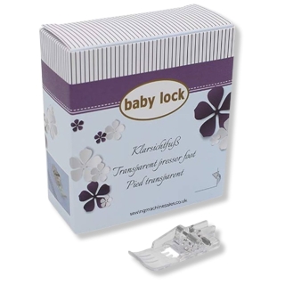 Baby Lock Transparent Presser Foot (B5002S17A)