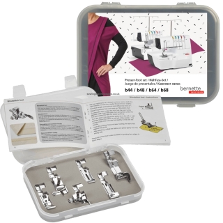 Specialist foot set for B44 and B48 overlockers