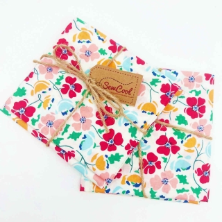 Bright sweet pea fat quarter