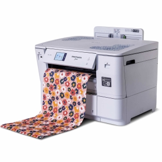 The Brother HL-JF1 is ready to print directly on to fabrics