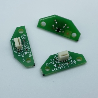 The small sensor under the PR tension unit