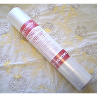 Larger roll of iron on stabiliser