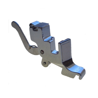 Foot holder for top loading machines