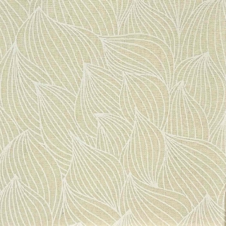Cotton Essentials Fabric Leaf Design in Ivory