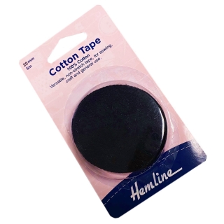Black Hemming Cotton Tape