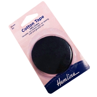 Black Hemming Cotton Tape