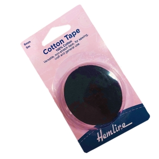 Black Hemming Cotton Tape