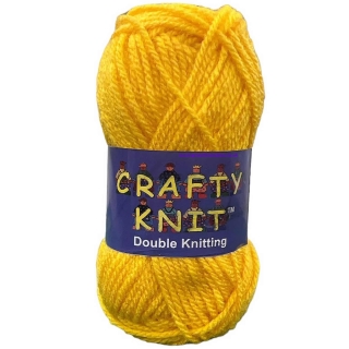 25g golden yellow wool