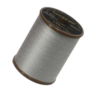 Brother Country Embroidery Thread 300m Col.020 Silver