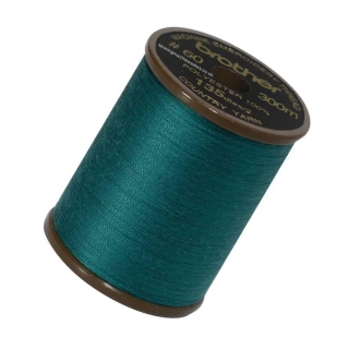 Brother Country Embroidery Thread 300m Col.057 Peacock Blue