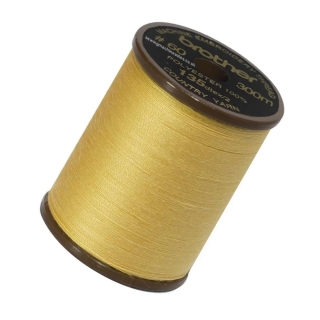 Brother Country Embroidery Thread 300m Col.370 Cream Brown