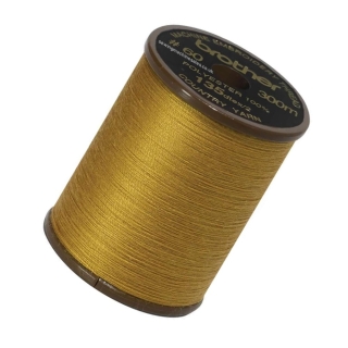 Brother Country Embroidery Thread 300m Col.404 Brass