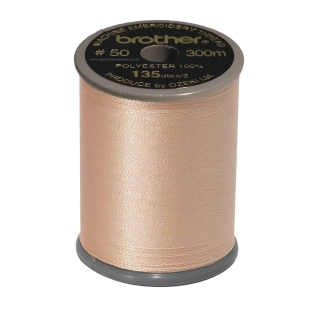 Brother Satin Finish Embroidery Thread. 300m spool BASE LIGHT 077