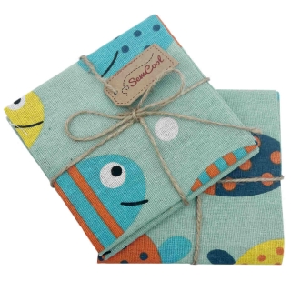 Fishes Children's Design Fat Quarter