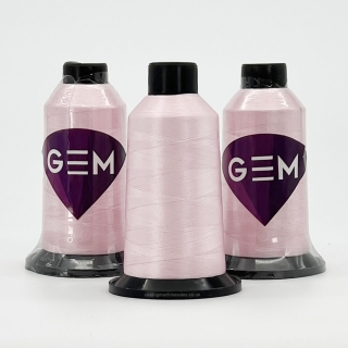Col. P224 Baby Pink GEM Polyester Embroidery Thread 3000M