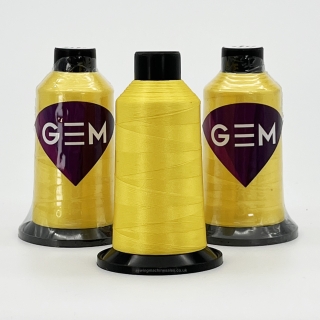 Lemon Chrome 3000m GEM Embroidery Thread