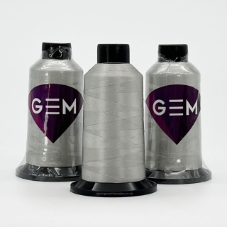 Neutral Grey 3000m GEM Embroidery Thread