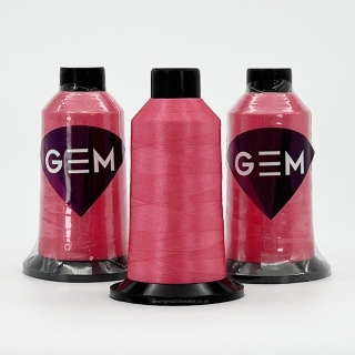 Hot Pink 3000m GEM Embroidery Thread