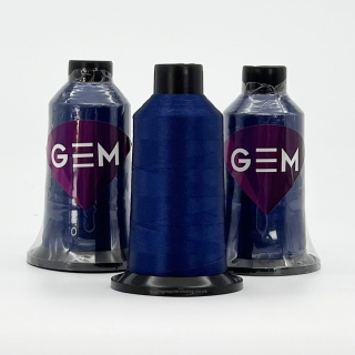 Dark Blue 3000m GEM Embroidery Thread