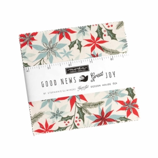 Good News, Great Joy Charm Pack by Stephanie Sliwinski for Fancy That Design House & Co with Moda Fabrics