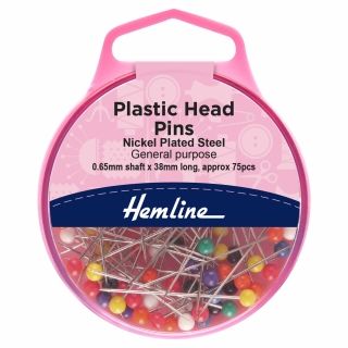 Coloured Plastic Head Pins