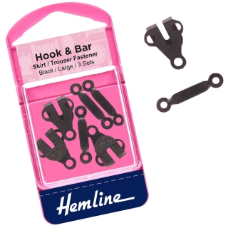 Large Strong Hook and Bar trouser fasteners